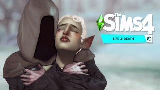 life amp death gameplay day 2  the sims 4 life amp death [upl. by Ynnahc]