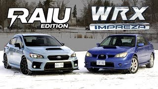 40000 Subaru WRX vs 5000 WRX  2019 Raiu Meets 2006 Hawkeye [upl. by Margreta614]