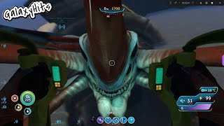 Subnautica Very Determined Flying Reaper Leviathan [upl. by Esinned]