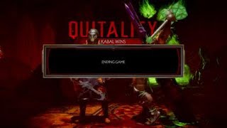 Too Slow QUITALITY  MK11 quotKabalquot Kombat League Gameplay [upl. by Alva]