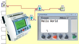 Hello World in Crouzet Millenium 3 A Beginners Guide to AND amp OR Logic Gates [upl. by Edyaj]