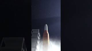 NASA SLS Launch  ROBLOX shorts [upl. by Tish]