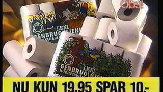 TV2 reklameblok fra 1990erne [upl. by Amaerd]