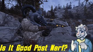 Post Nerf Alien Blaster  Is It Still Good  Fallout 76 Weapon Guides [upl. by Chak7]