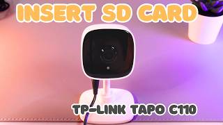 How to Insert Micro SD Card in TPLink Tapo C110 Essential Tips You Should Know [upl. by Tutankhamen]