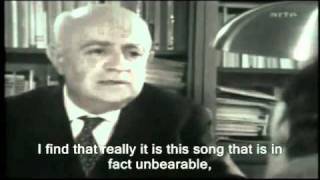 Theodor Adorno  Music and Protest [upl. by Obidiah]