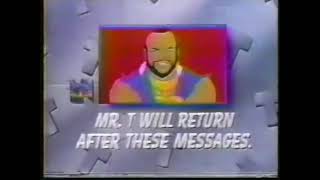 MR T Cartoon Commercial Bumpers ATEAM [upl. by Heid735]