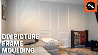 DIY Panel MouldingWainscoting Install  Builders Studio  Osborne Wood [upl. by Morganstein]