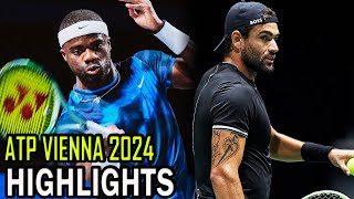 Frances Tiafoe vs Matteo Berrettini Round 2  Vienna 2024 [upl. by Kirrad155]