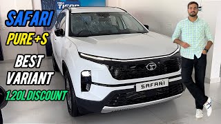 New 2024 Tata Safari Pure Plus S Most VFM [upl. by Adnola]