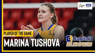 Tushova DETONATES WITH 24 PTS for Capital1 vs PGA 💥  2024 PVL REINFORCED CONFERENCE  HIGHLIGHTS [upl. by Kentigera]