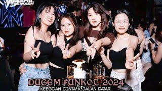 DUGEM FUNKOT NEW 2024❗ KEEGOAN CINTA X JALAN DATAR ❗BY DJ WG MAKAN GALOOO [upl. by Shandee]