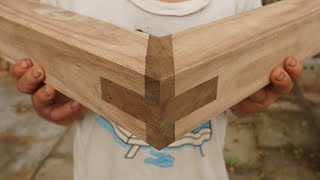 IMPOSSIBLE Looking Handmade Joints  Amazing Technology Japanese Woodworking Joints Skills [upl. by Diraf]