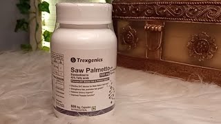 TREXGENICS SAW PALMETTO SUPPLEMENT [upl. by Yntruoc]