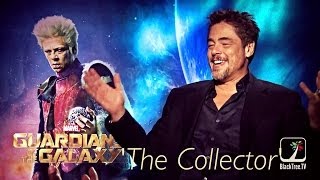 Benicio Del Toro interview for Guardians of the Galaxy [upl. by Tnattirb]