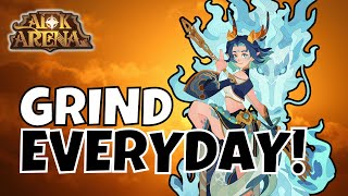 AFK Arena Pro Shares Daily Grind TIPS [upl. by Akcired391]