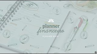 Planner Financeiro Planner Shop [upl. by Zina]