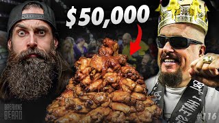 He Won 50000 eating wings  Notorious BOB [upl. by Levitt]