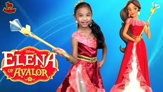 Disney Princess In Real Life Elena of Avalor Adventure MakeOver and Dress Up  Toys Academy [upl. by Ithaman478]