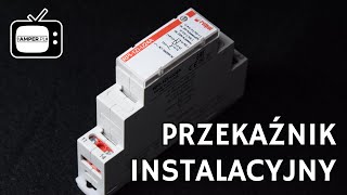 Uniwersalny przekaźnik instalacyjny Relpol RPI1ZIU24A [upl. by Sotos]