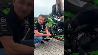 Obuwie motocyklowe 🏍️ motocykl motoryzacja tormodlin motopassion poradnik kawasaki shorts [upl. by Tezile]