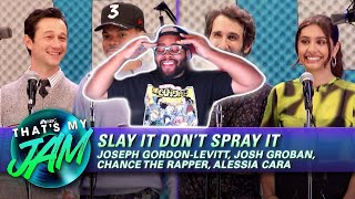 Slay It Don’t Spray It  Alessia Cara Josh Groban Chance amp Joseph GordonLevitt  REACTION [upl. by Clovah]