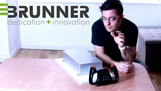 Lunas World Review Brunner CLSE Force Feedback Yoke [upl. by Akived]