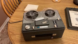 1964 3M Wollensak Model 524 Reel to Reel [upl. by Farika]