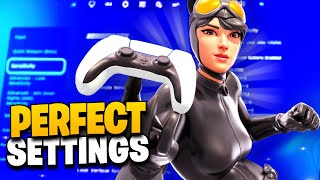 NEW BEST Chapter 5 Fortnite Controller Settings PS5XBOXPC [upl. by Kcarb746]