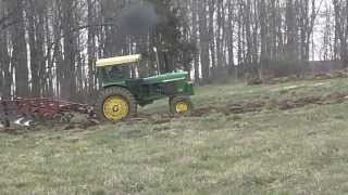 Moldboard plowing at Barnhizer farms [upl. by Enomsed]