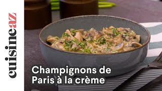 Champignons de Paris à la crème [upl. by Georgeta823]