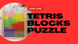 PLAYING COLORFUL TETRIS BLOCKS PUZZLE [upl. by Beryl919]