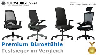 Hochwertige Premium Bürostühle Test Vergleich 2024 TOP 5 🥇 Testsieger im Vergleich [upl. by Chere]