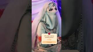 Wedding Hijab Styles For Muslim Brideshijab shorts [upl. by Tol]