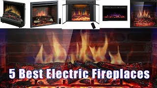 5 Best Electric Fireplaces [upl. by Darla]