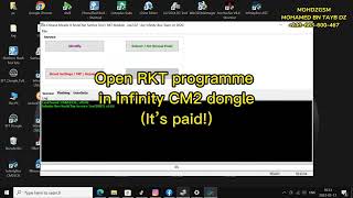 Klipad kl3669 tab rockchip rk30sdk erase FRP with CM2 infinitybox [upl. by Bhatt161]