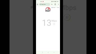 How To Check Internet Speed on my Smartphone shorts [upl. by Eentroc243]