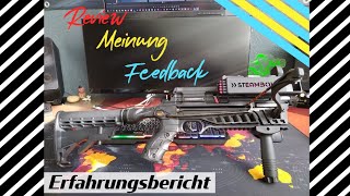 Review  Feedback  Meinung Steambow Stinger II  2 Tactical Erfahrungsbericht  deutsch [upl. by Amaris]