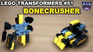 Lego Transformer 51 BONECRUSHER [upl. by Laraine221]