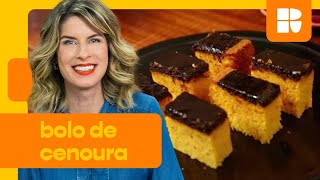 Bolo de cenoura  Rita Lobo  Cozinha Prática [upl. by Odla83]