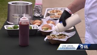 Local vendors bring food to MLB game at Rickwood Field [upl. by Haela449]