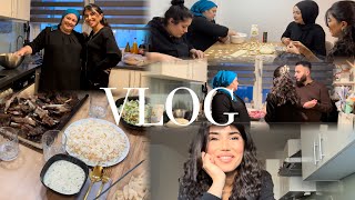 EN SEVDİĞİNİZ VLOG İCERİĞİ GELİN KAYİNVALİDE MUTFAKTA AİLECEK DOLU DOLU VLOG MUSKALI YAPIYORUZ😍 [upl. by Rasecoiluj]