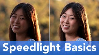 Speedlight Basics  Outdoor Portraits With Off Camera Flash [upl. by Petersen]