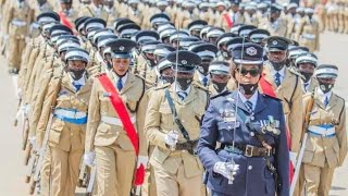 Zambia Police training pass out [upl. by Ellainad]