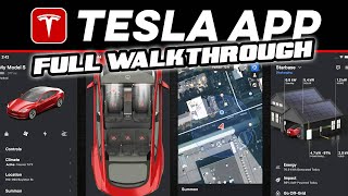 Tesla App Tutorial  Everything You Need To Know [upl. by Teferi811]