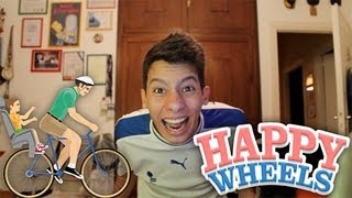 Non copio Pewdiepie  Happy Wheels 1 [upl. by Asek]