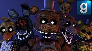 Gmod FNAF  Review  Brand New TJOC Ignited Animatronics Ragdolls [upl. by Portingale]