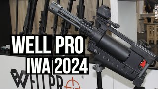 Well Pro at IWA 2024 airsoft [upl. by Onra]