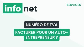 Comment facturer la TVA pour un autoentrepreneur  définition aide lexique tuto explication [upl. by Phail]