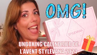 CALENDRIER DE LAVENT STYLEVANA 2024 ATTENTION SPOILER PÉPITE KBEAUTY [upl. by Thordia]